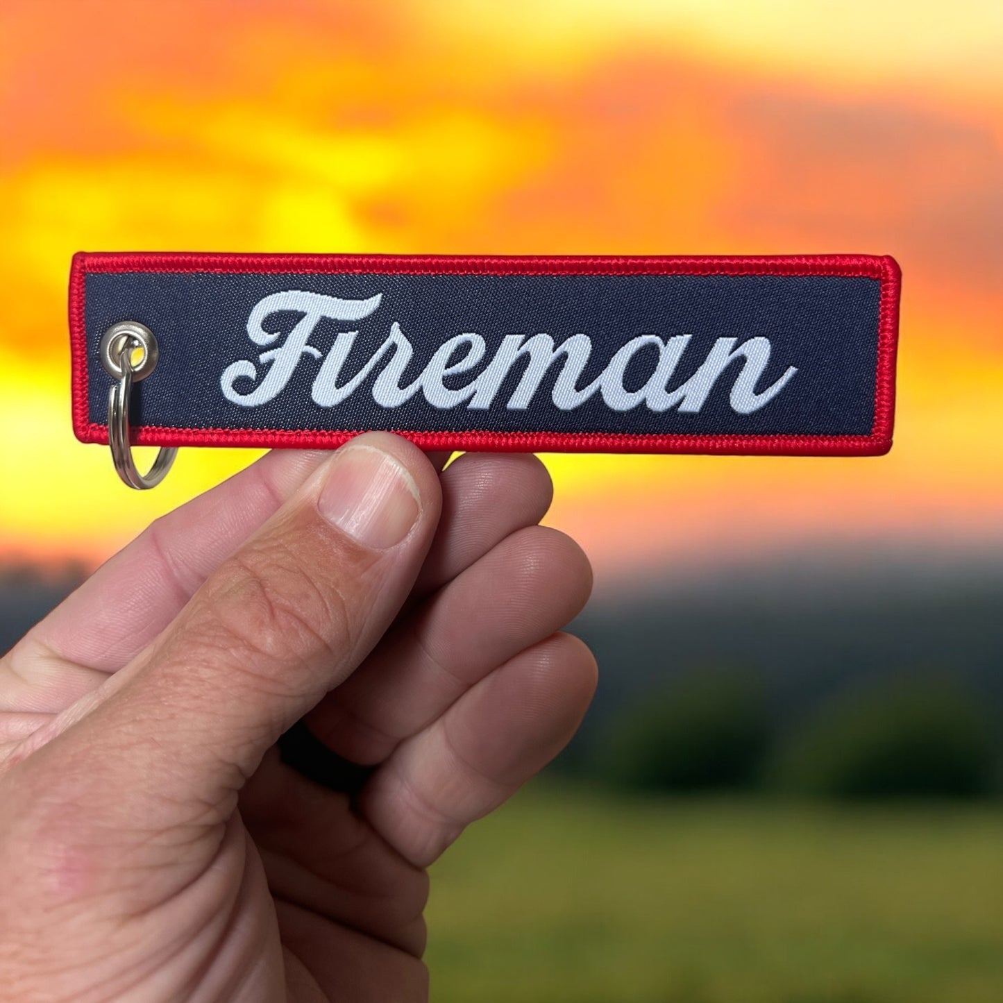 Just Swing It/Fireman Jet Key Tag from American Fire Brigade