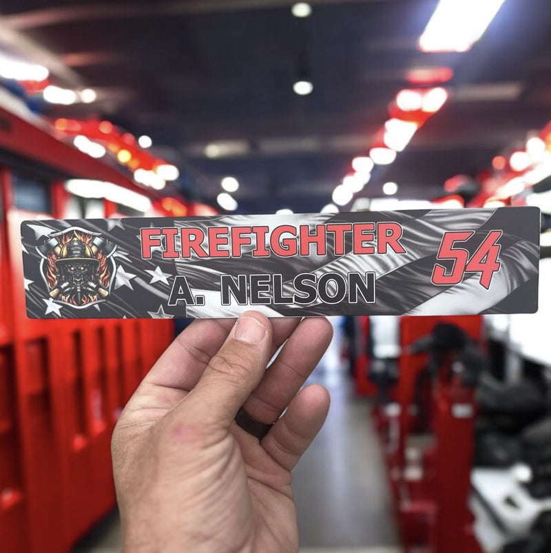 Locker Name Plates
