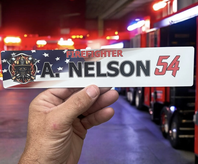 Locker Name Plates